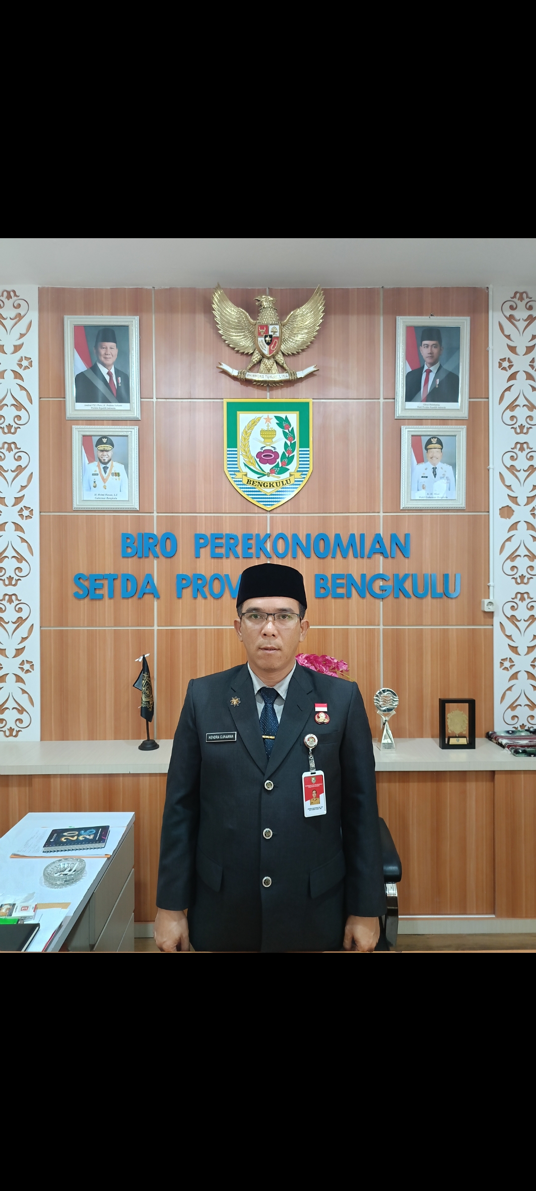 Kepala Biro Perekonomian Setda Provinsi Bengkulu